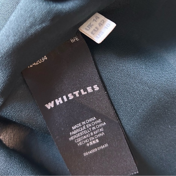 WHISTLES short pleated a-line skirt animal print - Picture 5 of 7